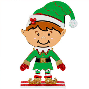 Duende Rojo/Verde Con Cerezas