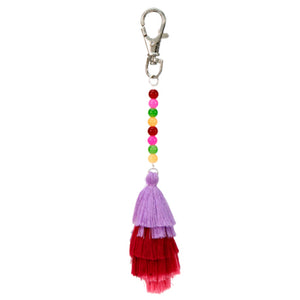 Colgante Para Bolsa Con Borlas