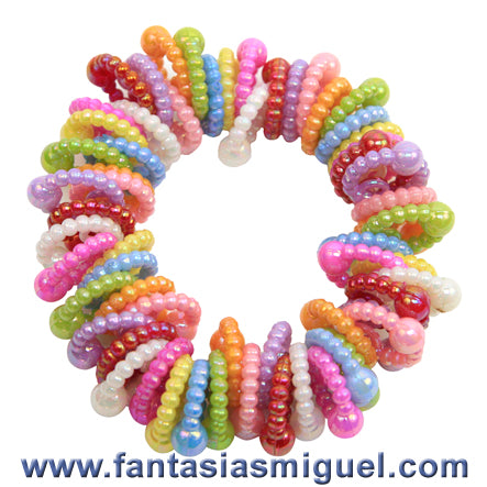 Pulsera Con Cuentas De Anillos