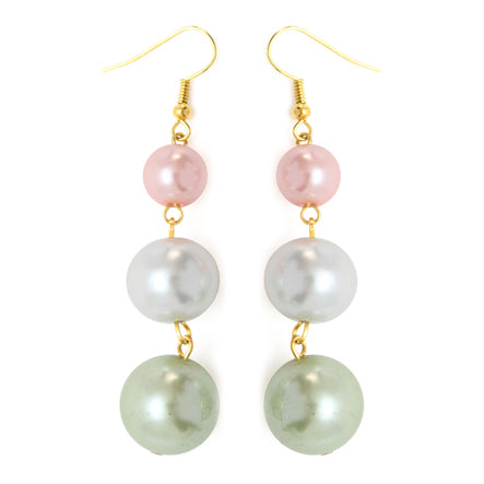 Aretes Con Perlas