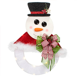 Corona Muñeco De Nieve