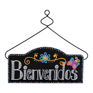 Letrero Bienvenidos