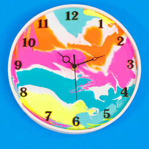 Reloj Marmoleado