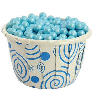 Vaso Impreso Espiral Azul