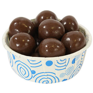 Vaso Impreso En Espiral Azul Con Chocolates