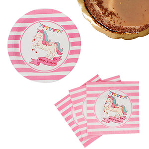 Set De Unicornio Rosa
