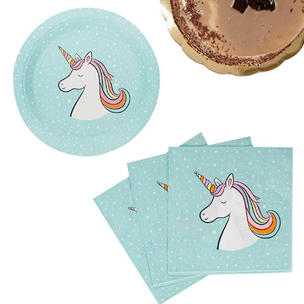 Set Unicornio Azul