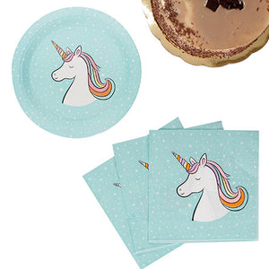 Set Unicornio Azul