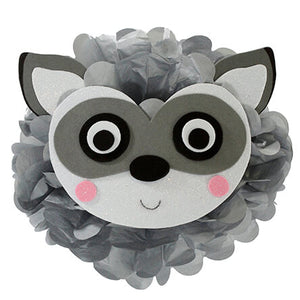 Adorno De Papel Mapache