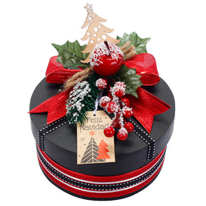 Caja Negra Con Pick Navideño