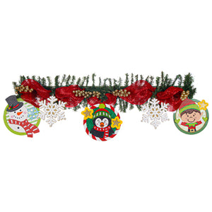 Guia Navideña Con Personajes