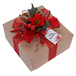 Caja Regalo Con Pick Nochebuena