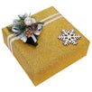 Fantasías Miguel Clave:ML3077 Caja De Regalo Navidad Con Copo