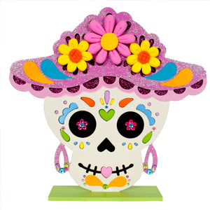 Calavera Catrina Con Flores