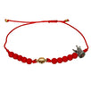 Fantasías Miguel Clave:ML3295 Pulsera Roja Con Corona