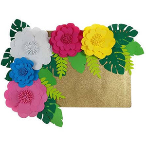 Escenario Con Flores