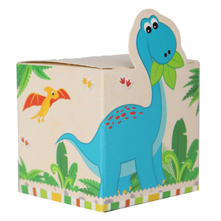 Caja Cubo Dinosaurio