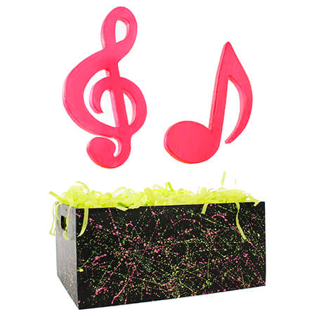 Centro De Mesa Notas Musicales