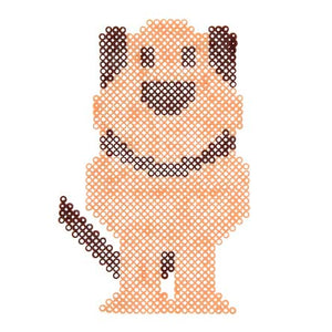 Perrito Café Con Cuentas Dtubito