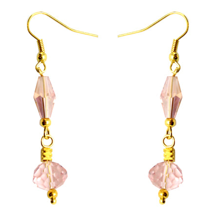 Aretes Oro Con Cristales