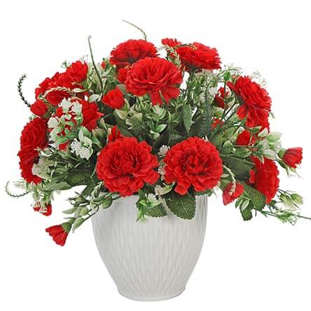 Arreglo Clavel Rojo