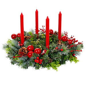 Corona De Adviento Cerezas
