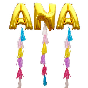 Globos Ana Con Borlas