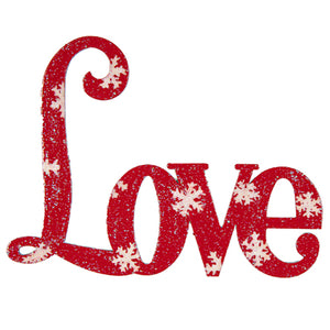 Deseo Love Rojo Con Copos