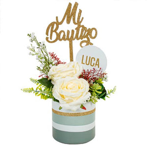 Centro De Mesa Bautizo