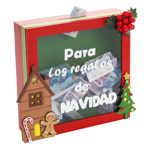 Alcancía Navidad Galleta