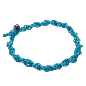 Pulsera De Cordón Azul